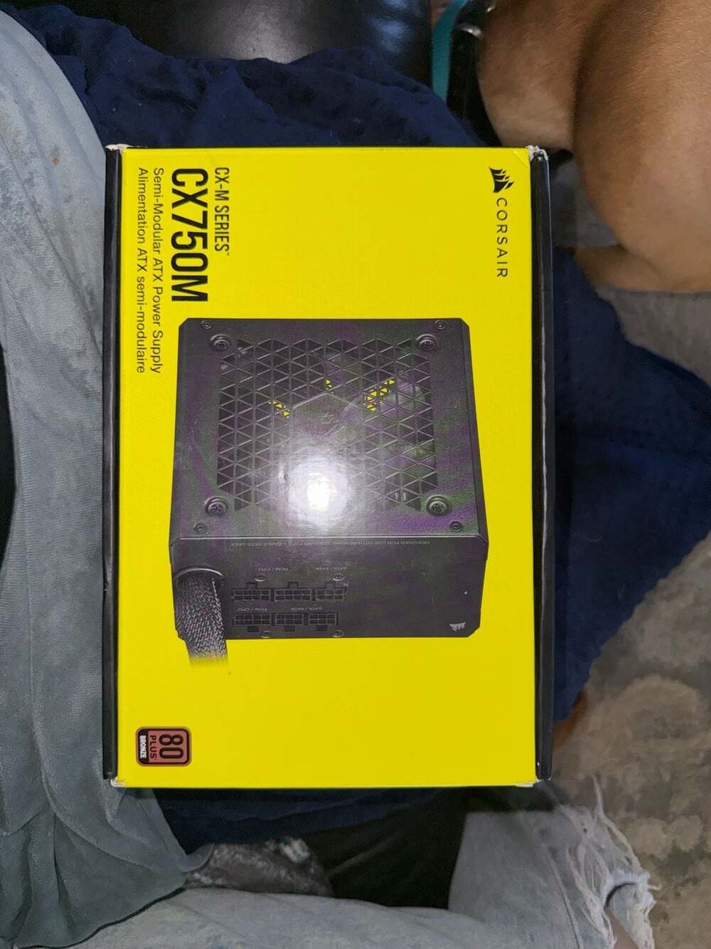 Corsair CX750M 750W 80 PLUS Bronze Semi-Modular ATX Power Supply
